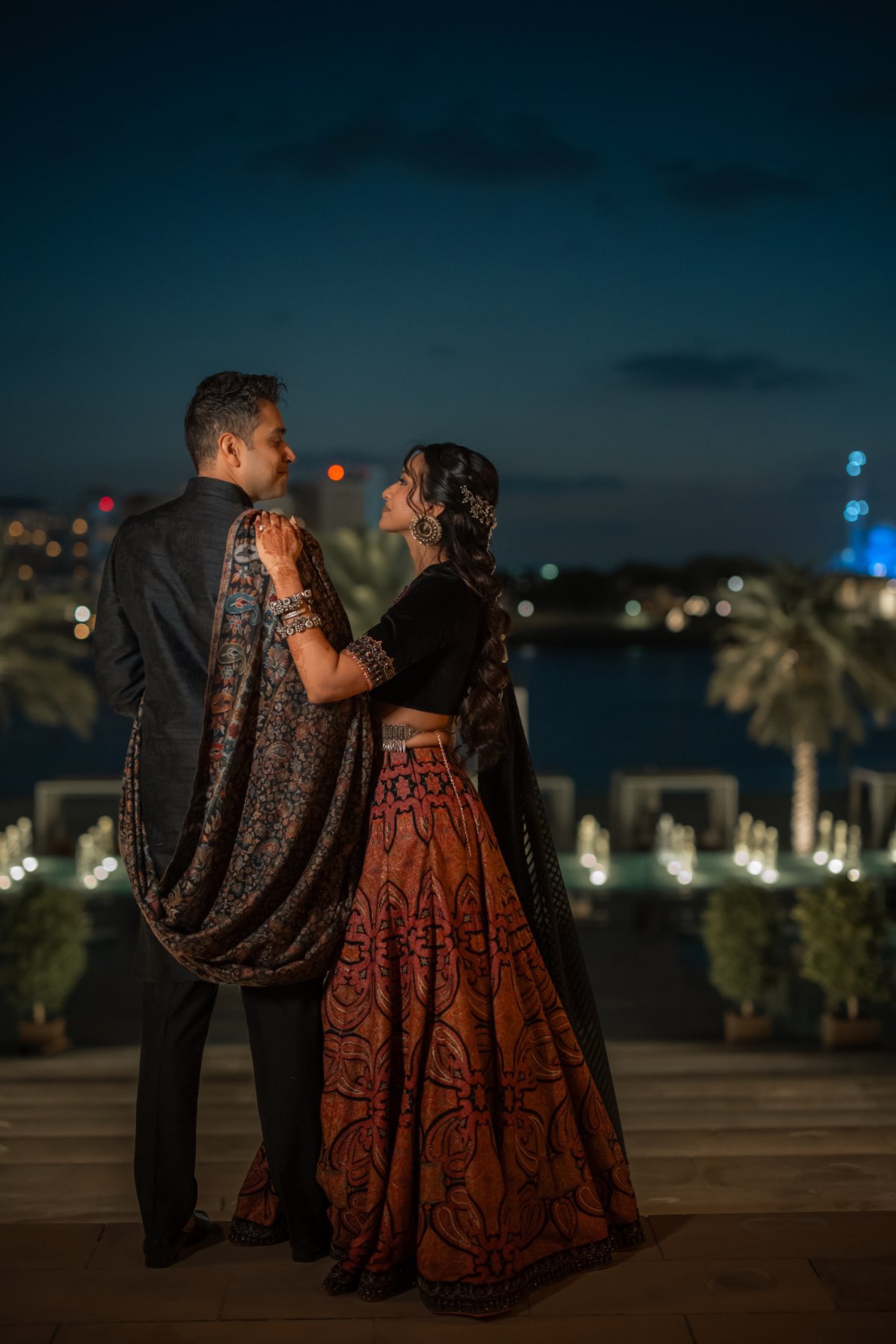 Candid wedding moment UAE