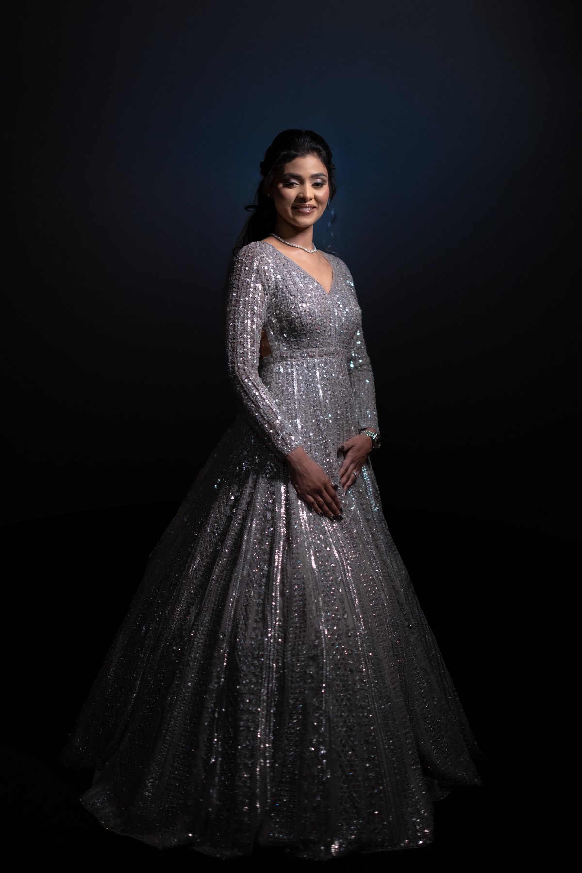 WeddingClickz coverage of a couple before their wedding at a Bangalore wedding